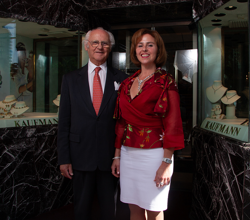 monica-father Emil and Monica Kaufmann