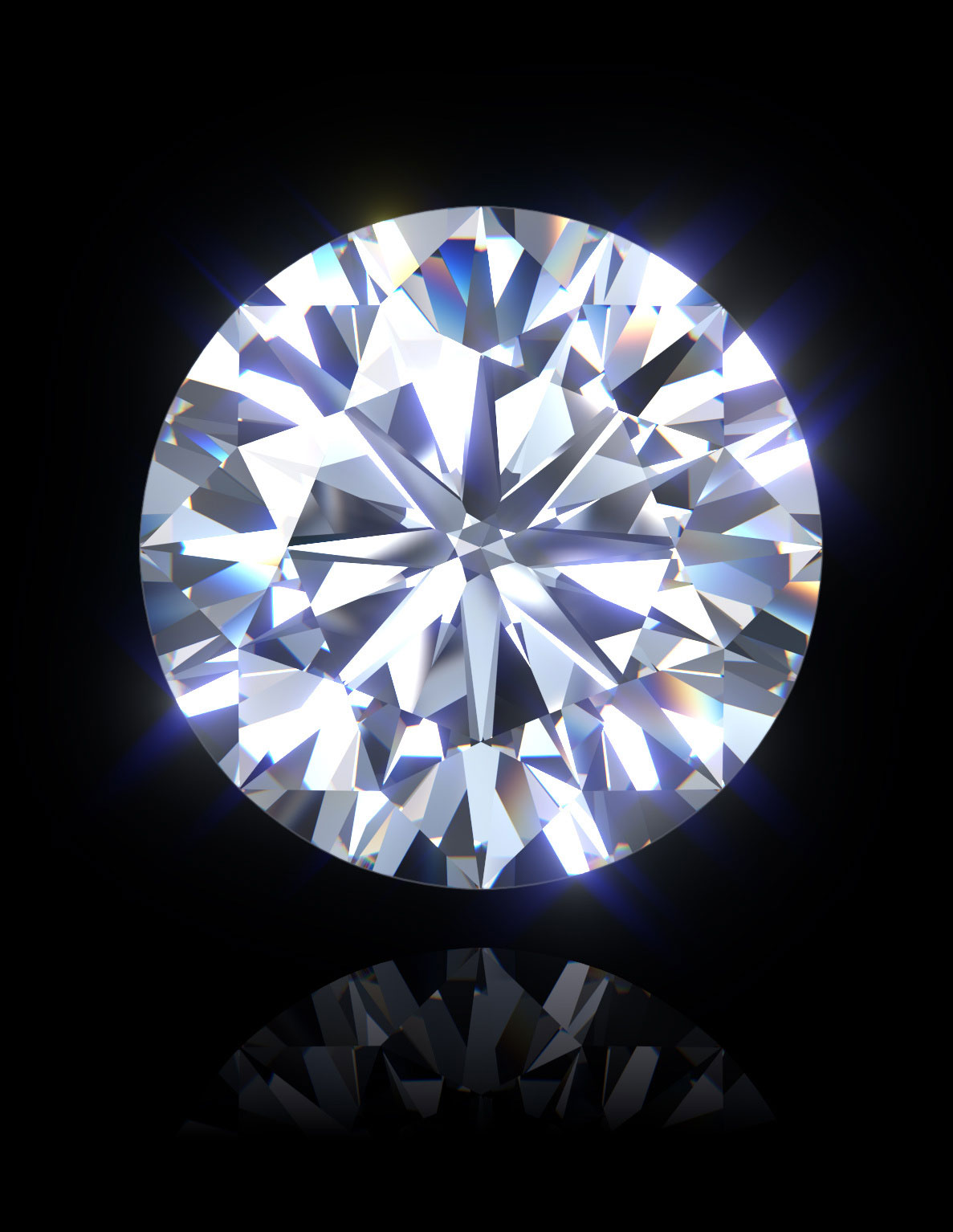 Round brilliant diamond