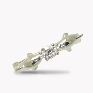 Item #23339 Dolphins in Love Diamond Ring