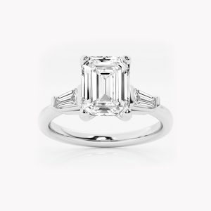 41785 Classic Emerald Cut Diamond Engagement Ring