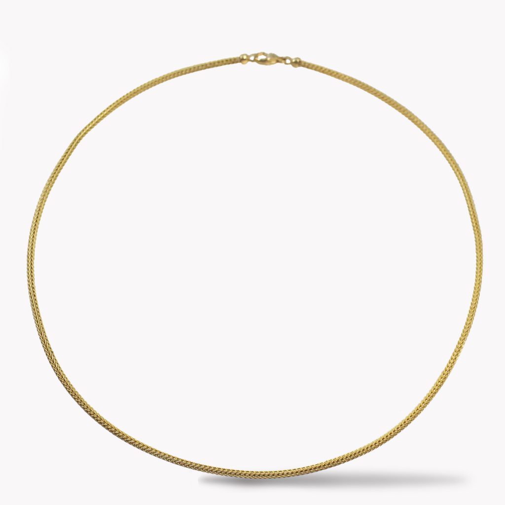 Item #23878 Yellow Gold Mesh Chain